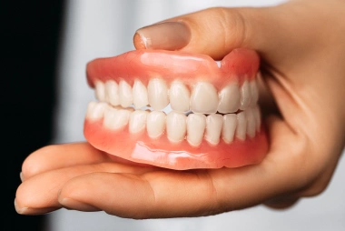 For Denture or Bridge Stability
